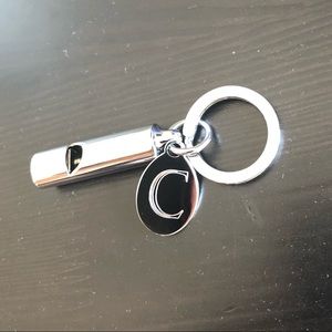 Monogrammed safety whistle